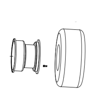8 Inch Wheel Assembly - 8(6p)